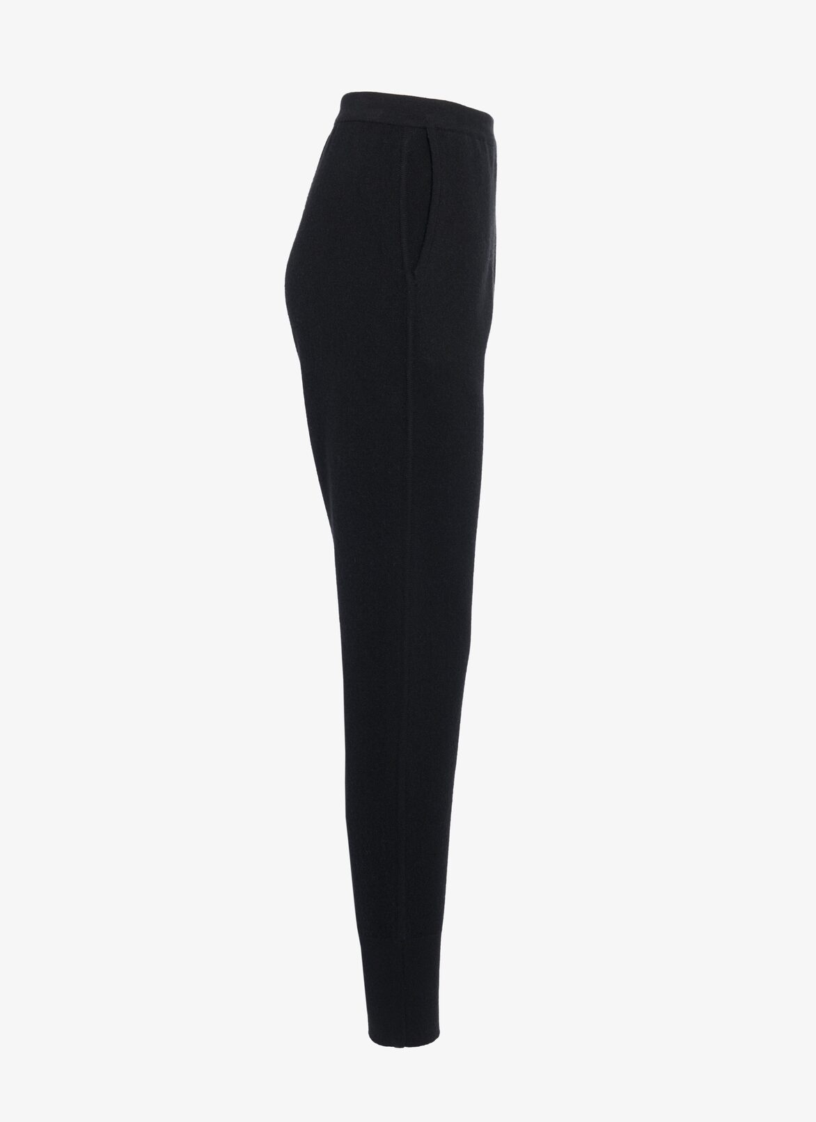 Cashmere joggings pants ALAÏA BLACK CASHMERE JOGGINGS PANTS